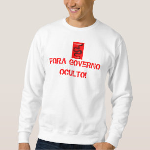 CAMISETA FORA GOVERNO OCULTO
