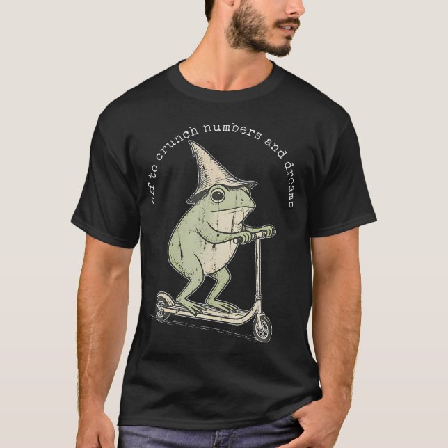 Camiseta Fora Para Analisar Números E (Frente)