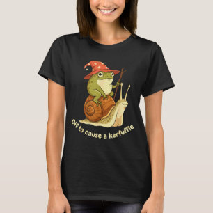Camiseta Fora Para Causar Uma Confusão Engraçado Meme De Sa