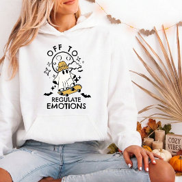 Camiseta Fora Para Regular Emoções Fantasma Personalizado
