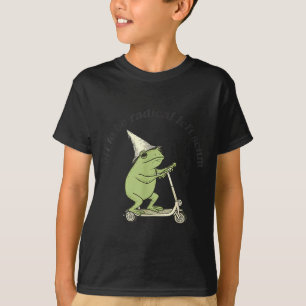 Camiseta Fora para ser escória radical de esquerda meme eng