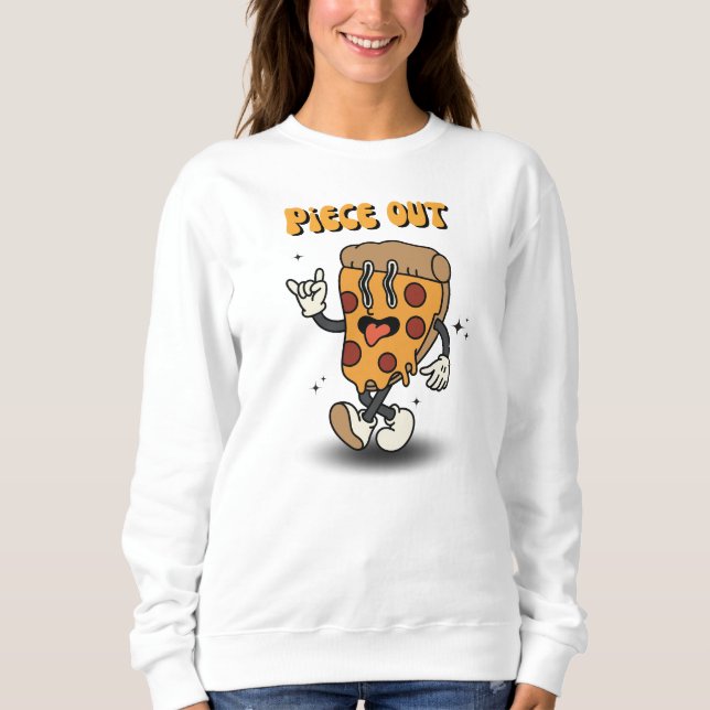 Camiseta Fora, Retro, Ação de Graças engraçada (Frente)