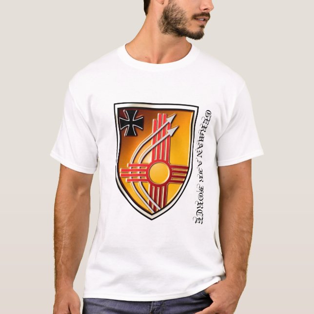 Camiseta Força aérea alemão (Frente)