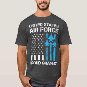 Camiseta Força Aérea Americana Veteran Proud Air Force Gram
