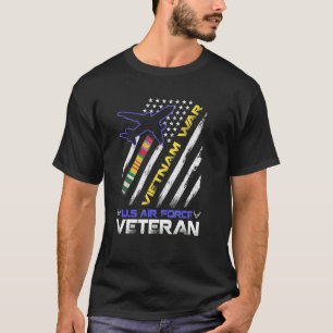 Camiseta Força Aérea Americana Veterano Veterano Veterano U