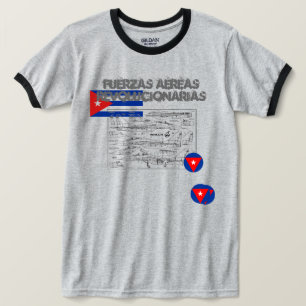 Camiseta Força aérea cubana