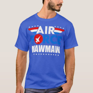 Camiseta Força Aérea dos EUA - Vovó Orgulhosa - Força Aérea