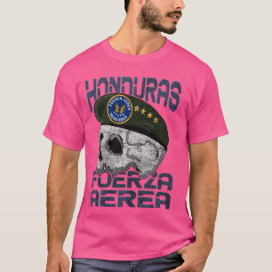 Camiseta Força Aérea Hondurenha Exército de Honduras Caveir