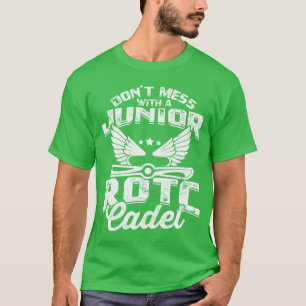 Camiseta Força Aérea Jrotc Exército Militar Cadete Júnior R