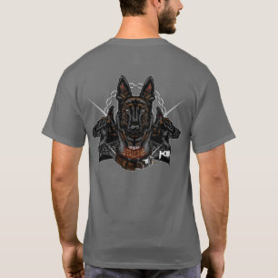 Camiseta Força belga Malinois K9 - ELIT3