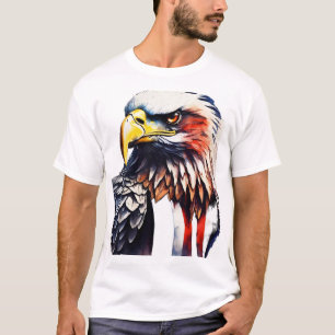 Camiseta Força de Águia: Símbolo da Liberdade
