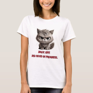 Camiseta Força de atitude do Gatinho