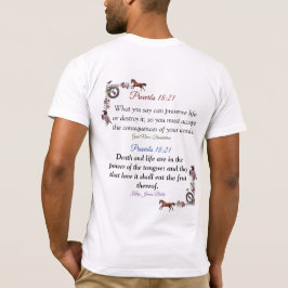 Camiseta força de escritura da línguaT-Shirt