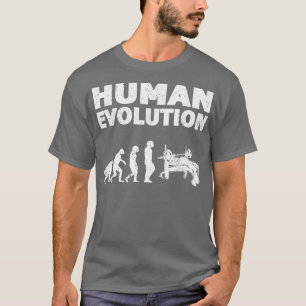 Camiseta Força de evolução do motoelevador & fisiculturista