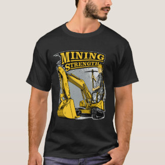 Camiseta Força de Extração do Excavador