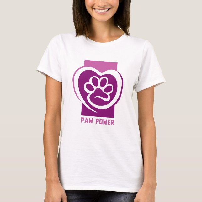 Camiseta força de pata (Frente)