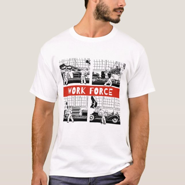 CAMISETA FORÇA DE TRABALHO (Frente)