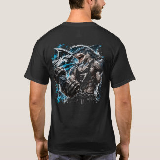 Camiseta Força de Tubarão – Ginásio de Fisiculturismo Corpo