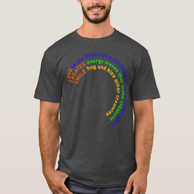 Camiseta FORÇA DO AMOR vintage (Frente)