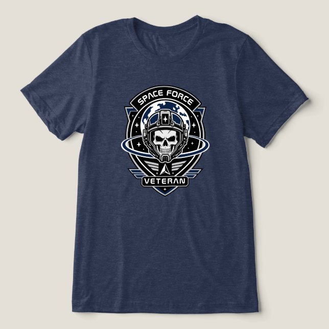 Camiseta Força Espacial (Design frontal)
