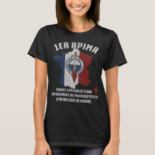 Camiseta Força Especial Francesa RDIMa 1rua Paratropo de In