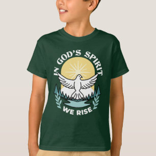 Camiseta Força Espiritual em Deus - Assustador do Cristão