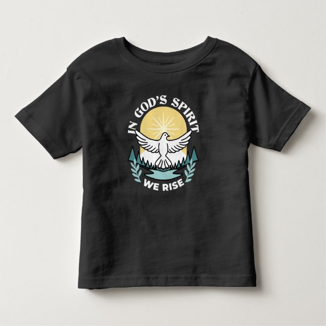 Camiseta Força Espiritual em Deus - Assustador do Cristão (Frente)