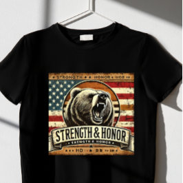 Camiseta Força & Honra.