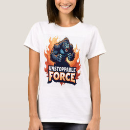 Camiseta Força imparável: Negrito e capacitante