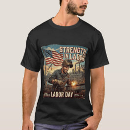Camiseta Força no Trabalho - Tributo ao Trabalhador America