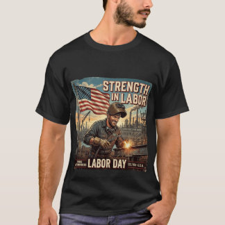 Camiseta Força no Trabalho - Tributo ao Trabalhador America