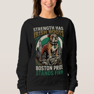 Camiseta Força Tem Raízes Irlandesas Bulldog