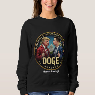 Camiseta Força TrumpElon de Eficiência do Governo