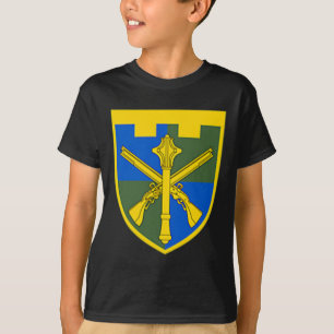 Camiseta Forças de Defesa Territorial da Ucrânia Forças Arm