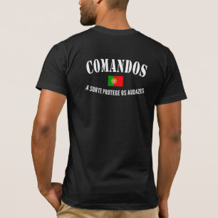 Camiseta Forças Especiais dos Comandos Portugueses