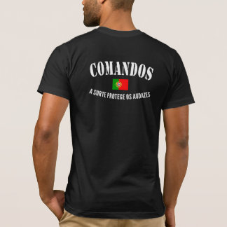 Camiseta Forças Especiais dos Comandos Portugueses