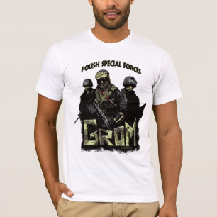 Camiseta Forças especiais polonesas GROM