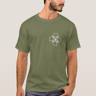 Camiseta Forças Terrestres Ucranianas Forças Armadas na U