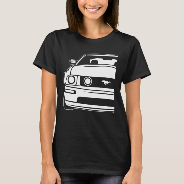 Camiseta Ford Mustang 2005 a 2009 5ª Geração 2 (Frente)