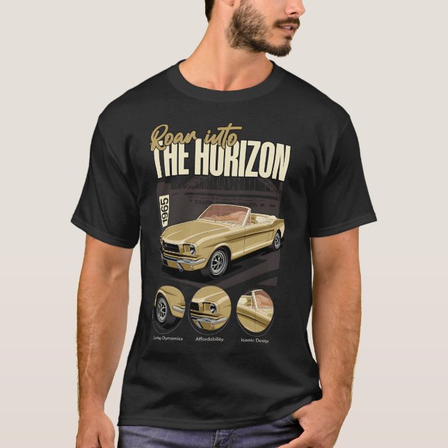 Camiseta Ford Roar Em 1965 Para O Horizonte (Frente)