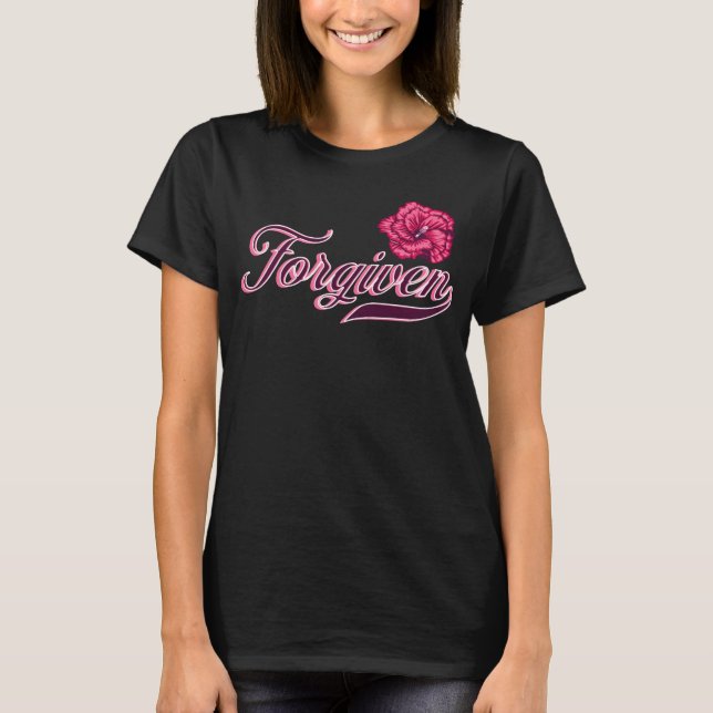 Camiseta Fordado Hibiscus (Frente)