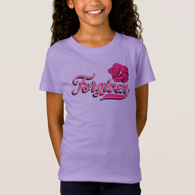 Camiseta Fordado Hibiscus (Frente)