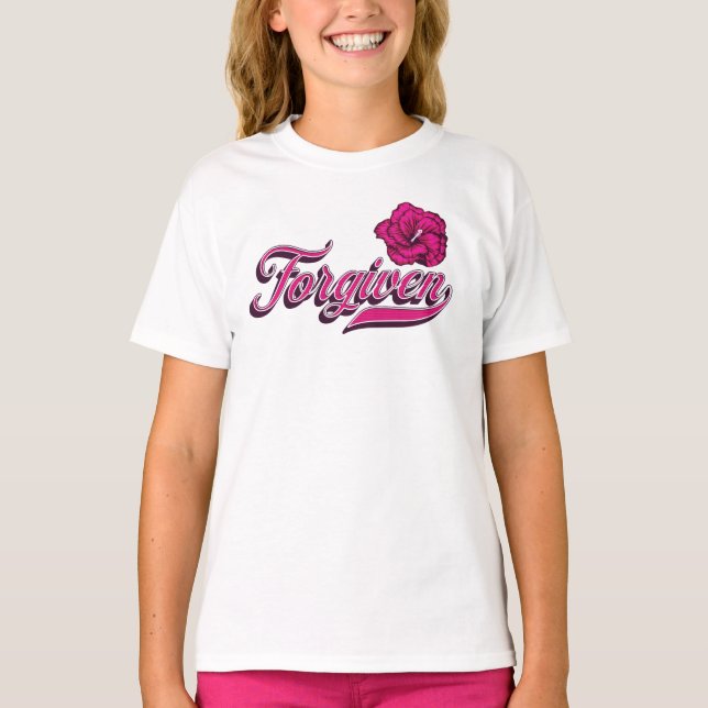 Camiseta Fordado Hibiscus (Frente)