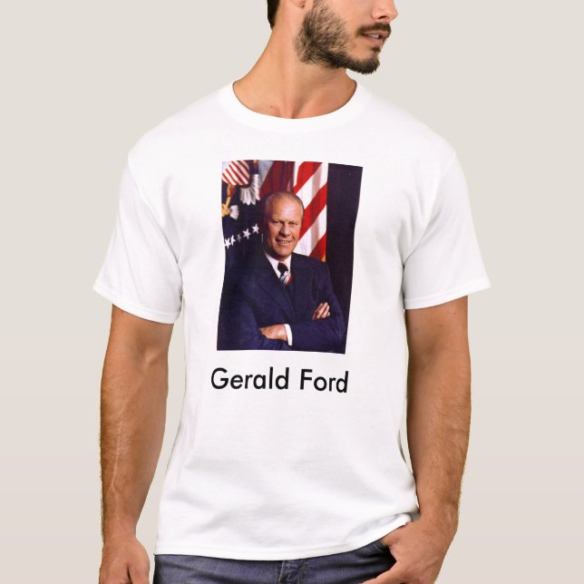 Camiseta fordportrait, Gerald Ford (Frente)