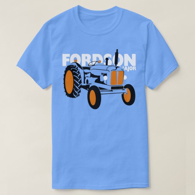 Camiseta Fordson Major Vintage Trator (Frente do Design)