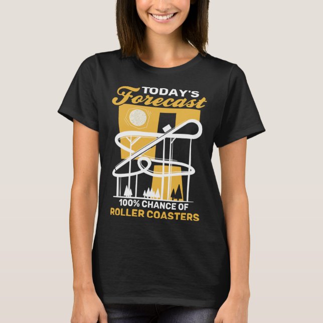 Camiseta Forecast Roller Coaster (Frente)