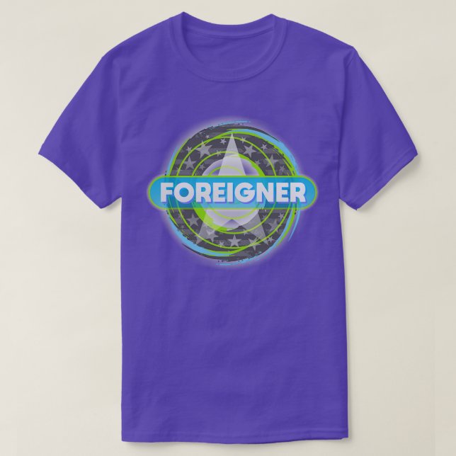 Camiseta Foreigner (Frente do Design)