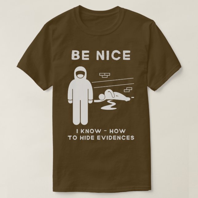 Camiseta forense science major engraçado Premium (Frente do Design)