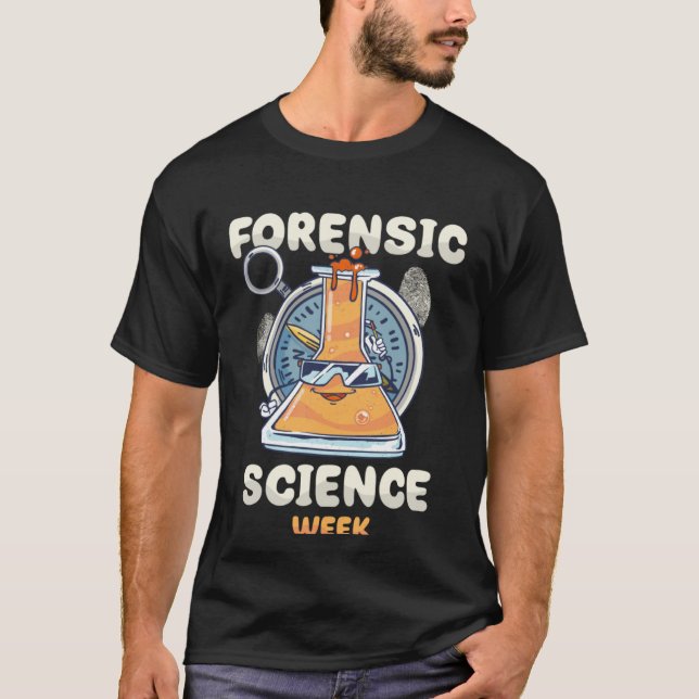 Camiseta Forensic Science Week Investigator Forensic (Frente)