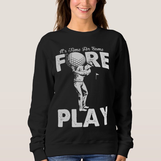 Camiseta Foreplay Innuendo Engraçado Golf Adulto Humor (Frente)